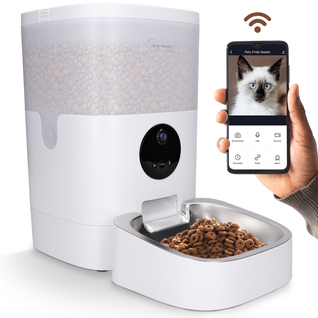 Balimo Voederautomaat voor katten, 2,4 G, wifi Balimo Voederautomaat voor katten, 2,4 G, wifi
