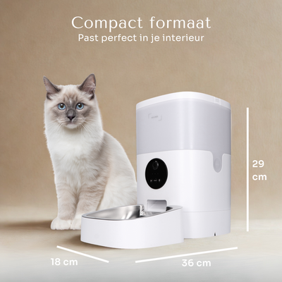 Voerautomaat PRO met full HD camera – enkele kom