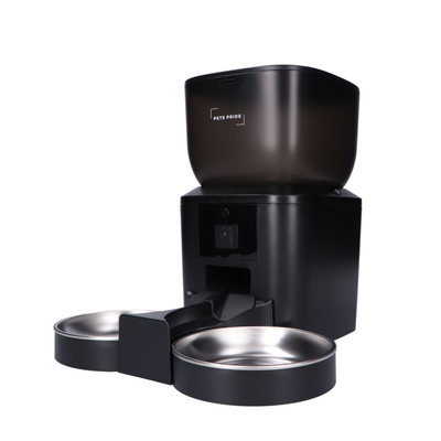 Voerautomaat met full HD camera – dubbele kom