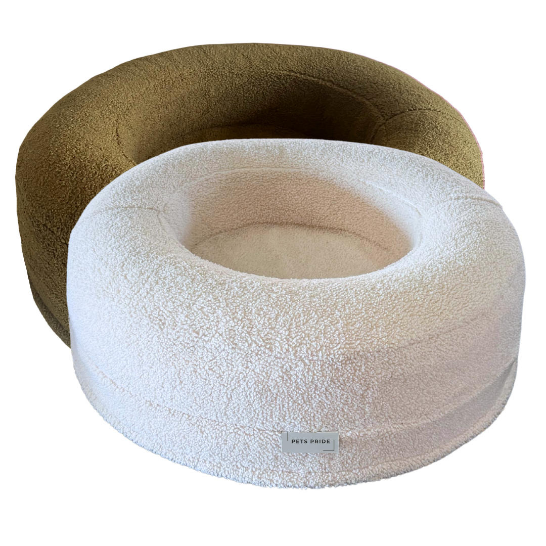 Kattenbed Bouclé Teddy - Catnip&Milky