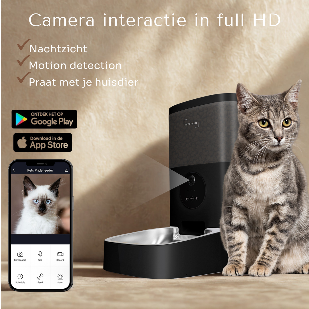 Faroro 7L Voederautomaat Katten, Automatische Voerbak voor Kat en Hond Faroro 7L Voederautomaat Katten, Automatische Voerbak voor Kat en Hond