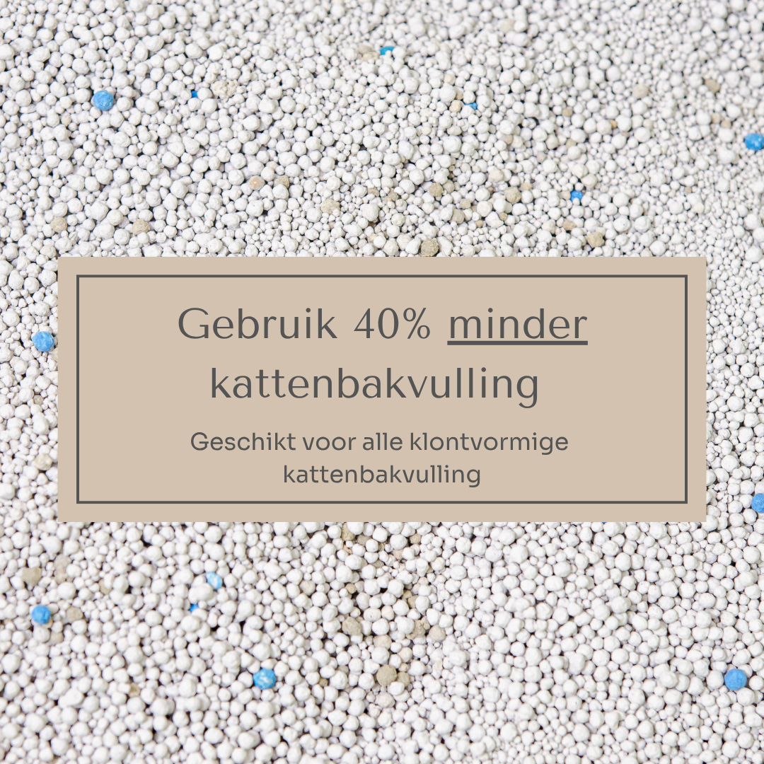 Slimme zelfreinigende kattenbak - Houtlook