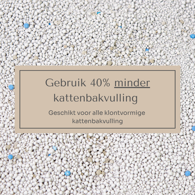 Slimme zelfreinigende kattenbak - Houtlook