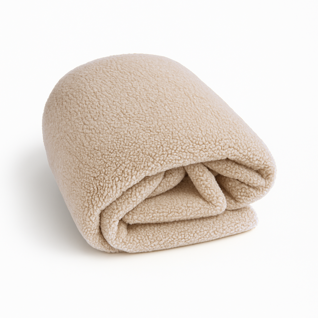 Hoes voor kattenbed Bouclé Teddy - Latte