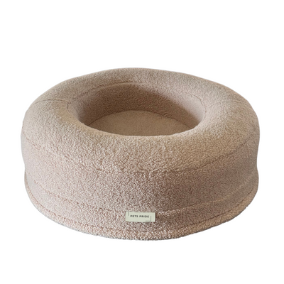 Hoes voor kattenbed Bouclé Teddy - Latte